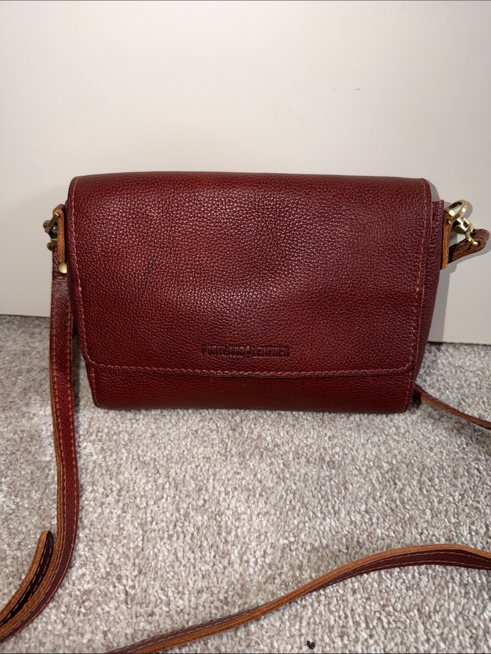 NWOT PLG Nutmeg Metro Crossbody